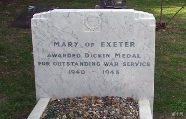 信鸽埃克塞特的玛丽（Mary of Exeter）之墓